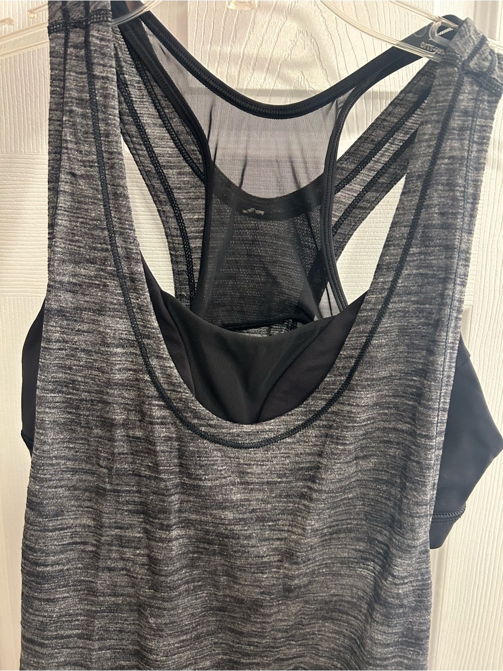 Lululemon Grey Racer Back Tank top - Picture 4 of 6